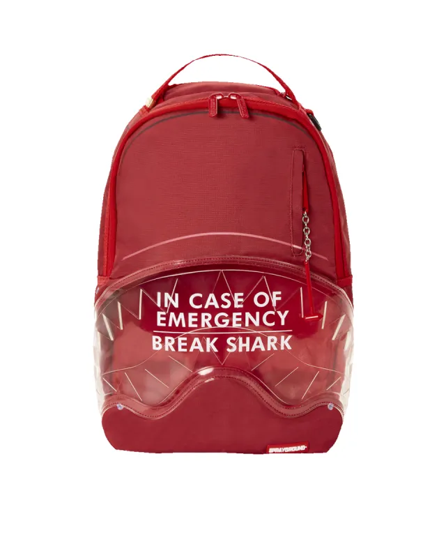 BREAK IN CASE OF EMERGENCY SHARK (DLXR) sold by Sprayground