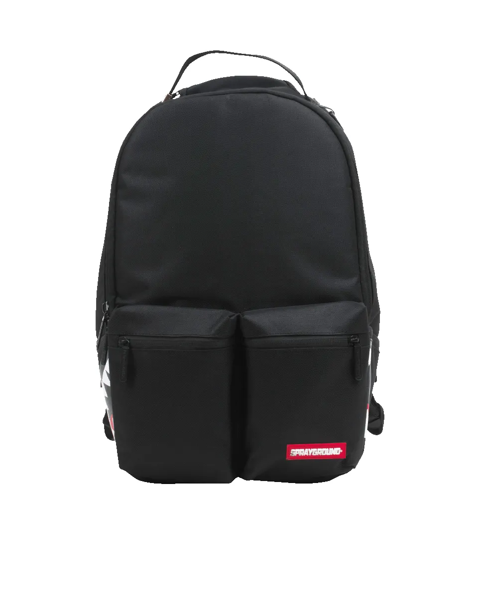 DOUBLE CARGO SIDE SHARK (BLACK) sold by Sprayground