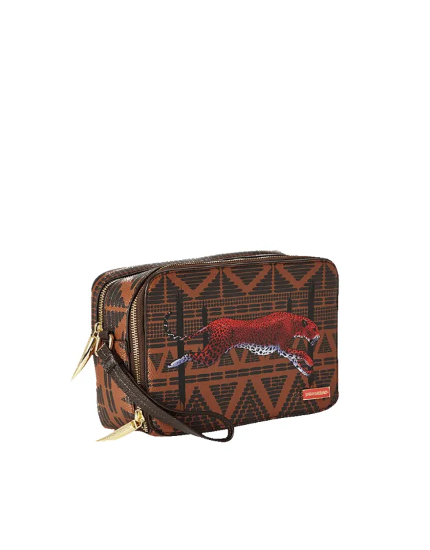 LEOPARDS IN PARIS TOILETRY AKA MONEY BAG sold by Sprayground