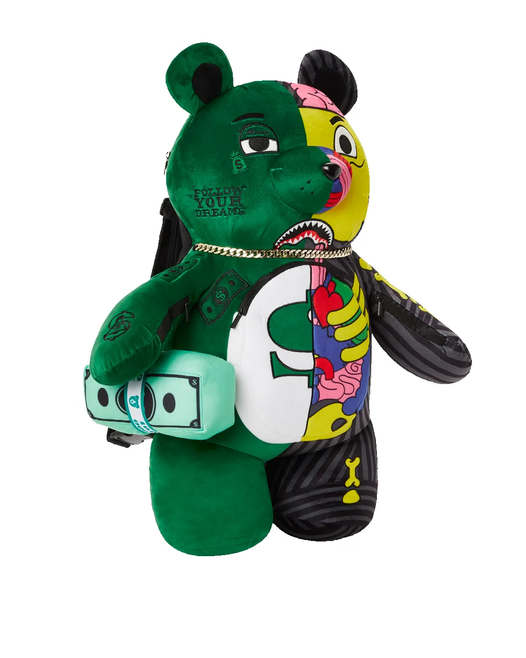 YOUNG X-RAY MONEYBEAR TEDDYBEAR BACKPACK sold by Sprayground product image thumbnail 3