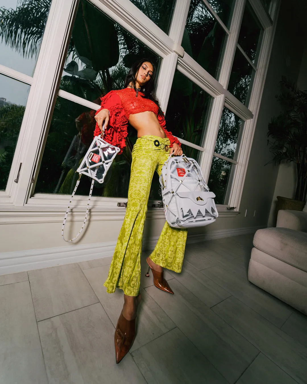 75001 PARIS CROSSOVER CLUTCH W/ SHOULDER STRAP sold by Sprayground product image thumbnail 2