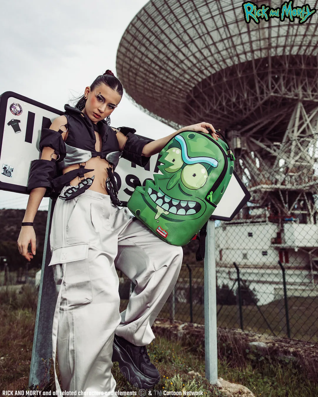 RICK & MORTY PICKLE SHARKBITE BACKPACK (DLXV) sold by Sprayground product image thumbnail 2