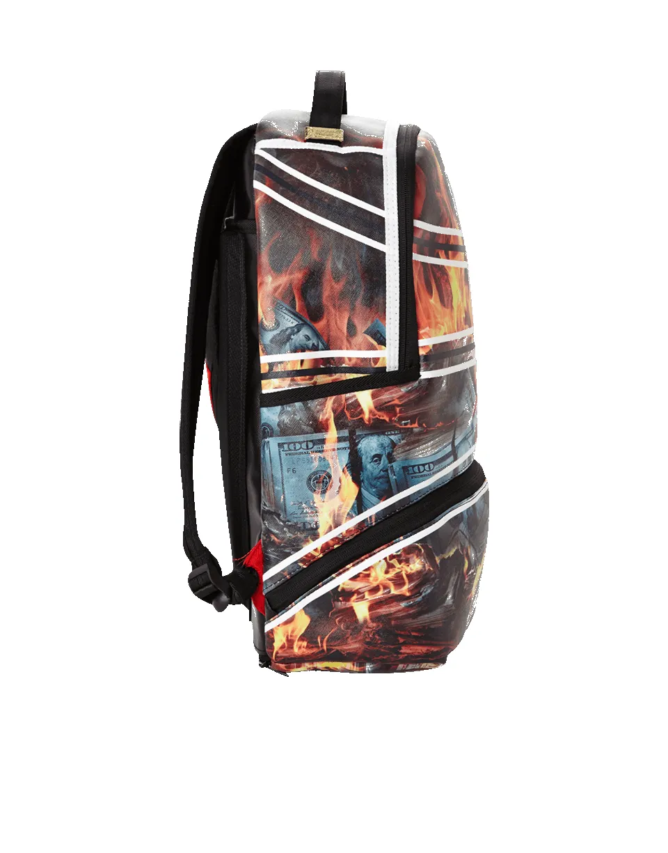 SPALDING X SPRAYGROUND FIRE MONEY BACKPACK sold by Sprayground product image thumbnail 2