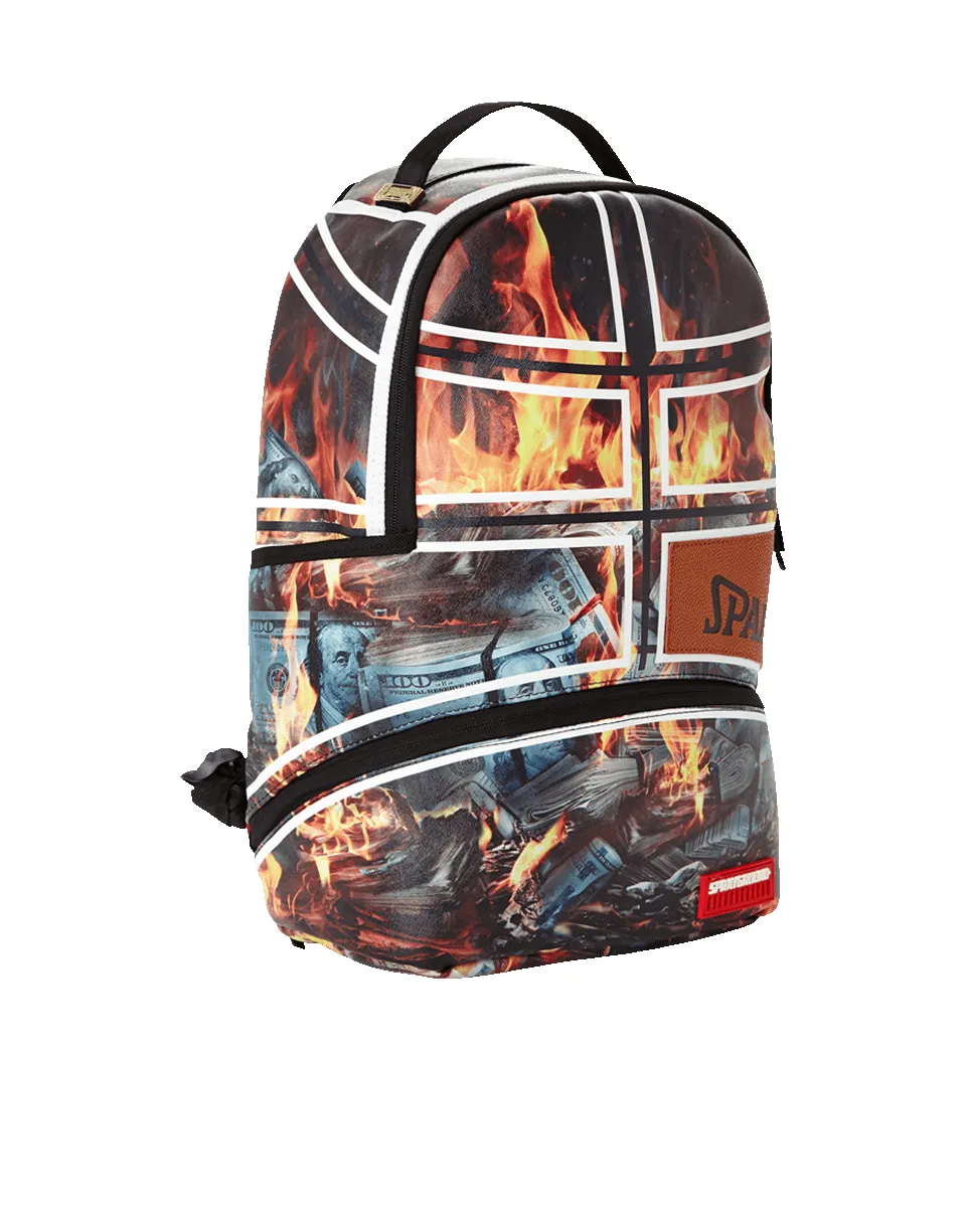 SPALDING X SPRAYGROUND FIRE MONEY BACKPACK sold by Sprayground product image thumbnail 3