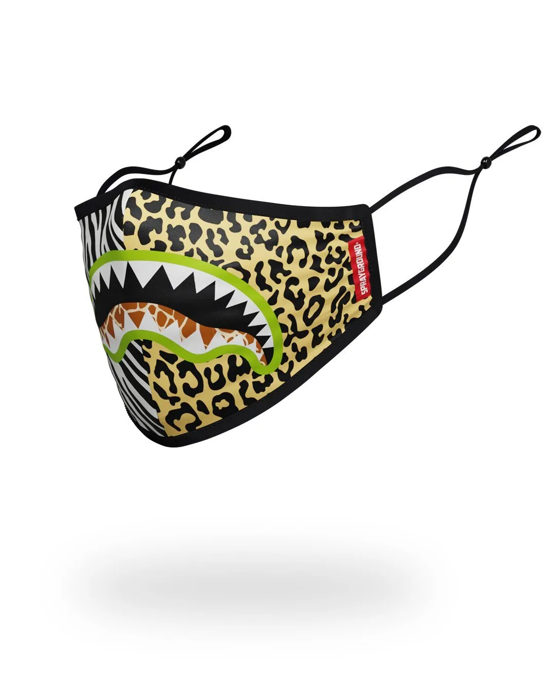 ADULT SAFARI SHARK FORM FITTING FACE MASK sold by Sprayground product image thumbnail 2
