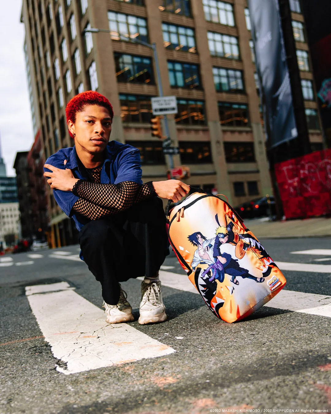 NARUTO VS SASUKE SHATTER DLXSR BACKPACK sold by Sprayground product image thumbnail 2