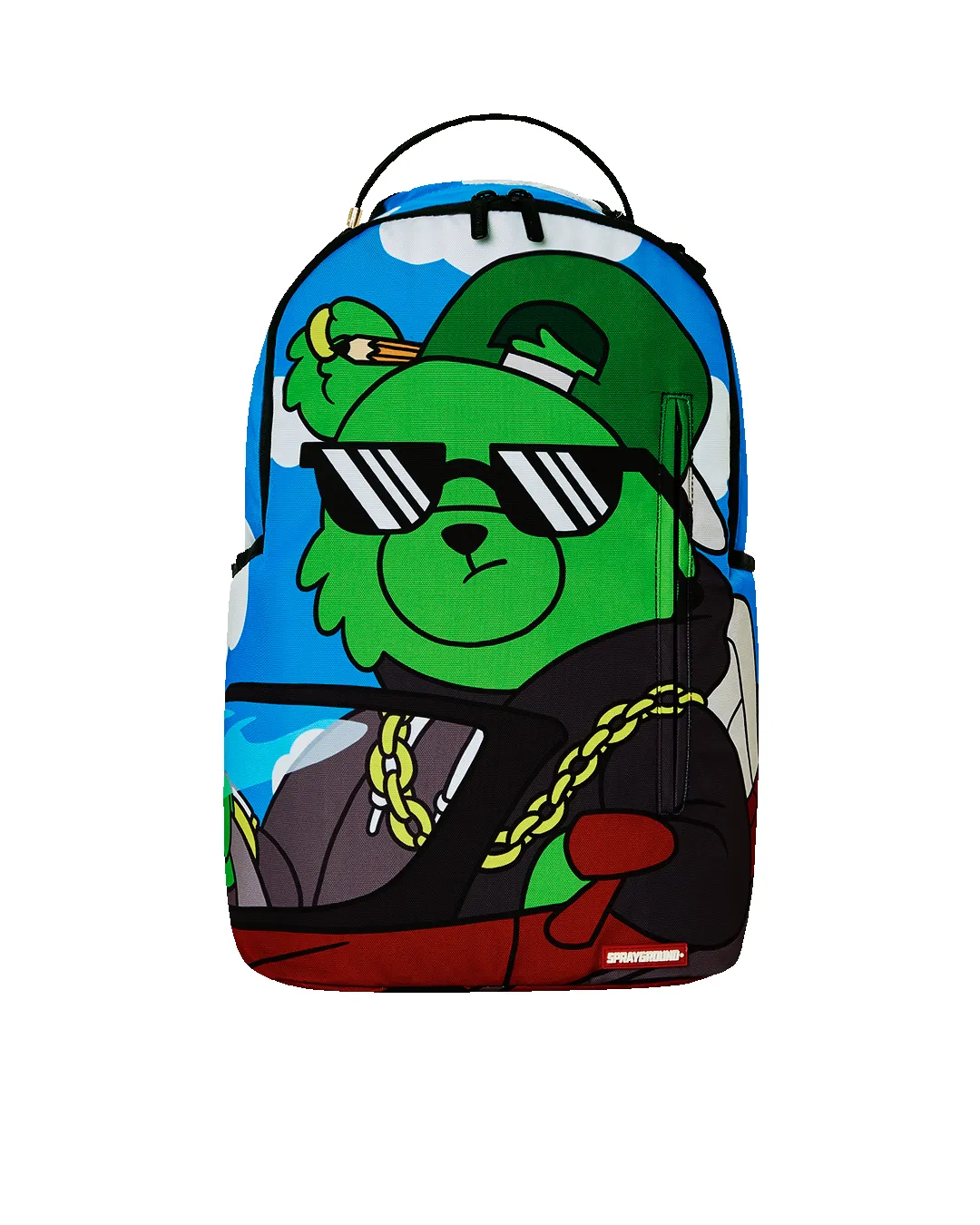 MONEY BEAR TOO SKOOL FOR COOL DLXSR BACKPACK sold by Sprayground