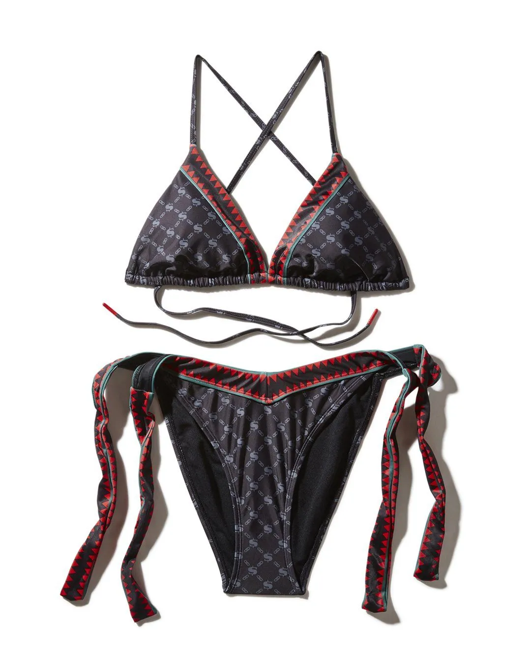 MIDNIGHT MONEY PATTERN BIKINI sold by Sprayground product image thumbnail 3