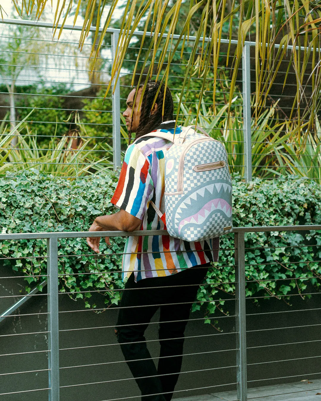 ROSE ALL DAY LA PALAIS BACKPACK (DLXV) sold by Sprayground product image thumbnail 4