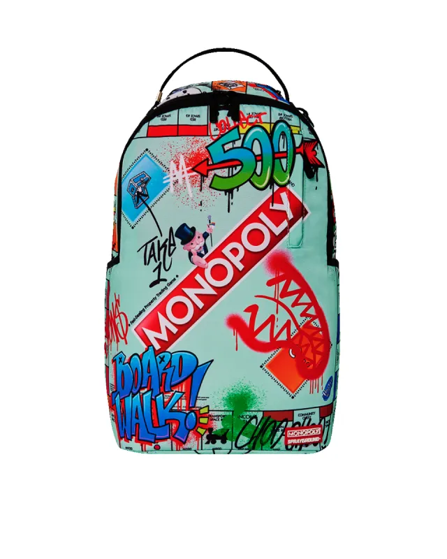 MONOPOLY DO NOT PASS GO DLXSR BACKPACK sold by Sprayground