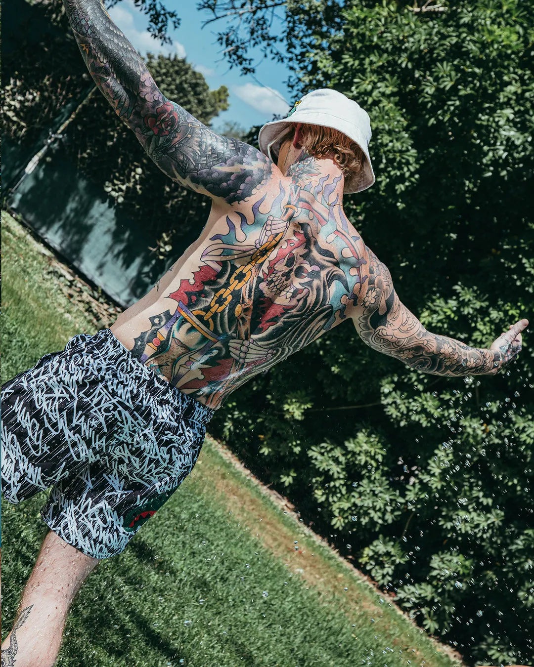 SCRIBBLE SHARK SHOTO SWIM TRUNKS sold by Sprayground product image thumbnail 5