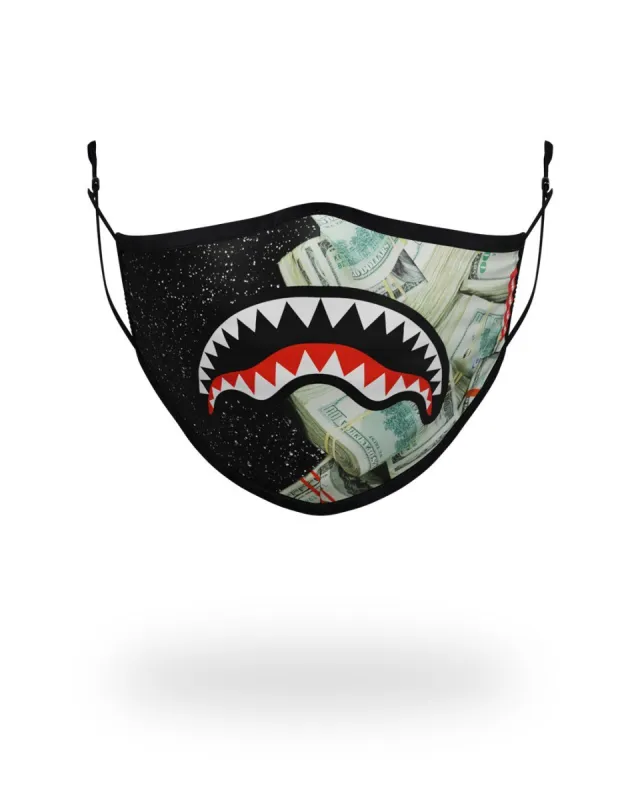 ADULT PARTY SHARK FORM FITTING FACE MASK sold by Sprayground