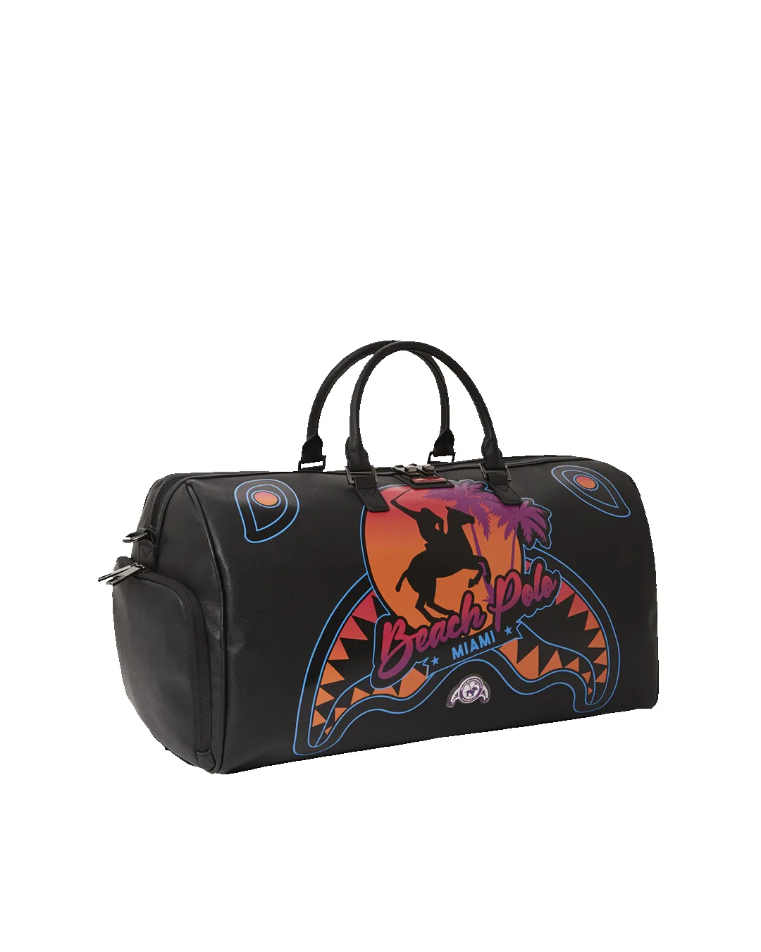 MIAMI BEACH POLO COLLAB DUFFLE (BLACK) sold by Sprayground product image thumbnail 3