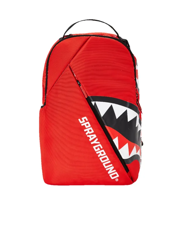 ANGLED SHARK (RED) sold by Sprayground