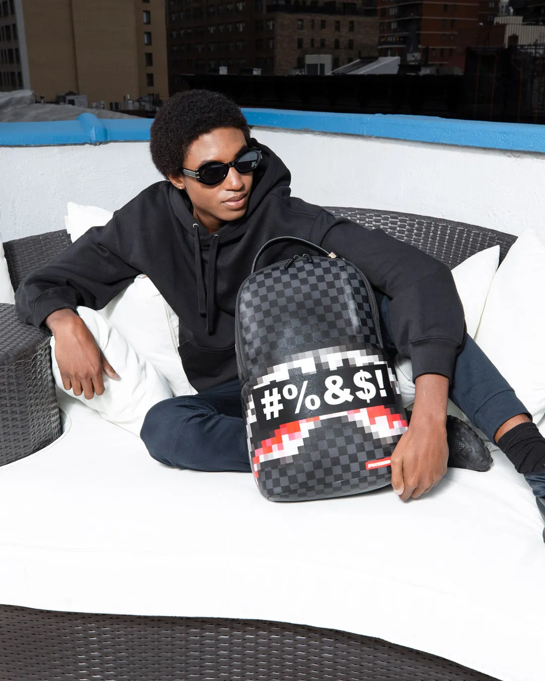 'WHAT THE BEEP' SHARK BACKPACK sold by Sprayground product image thumbnail 4