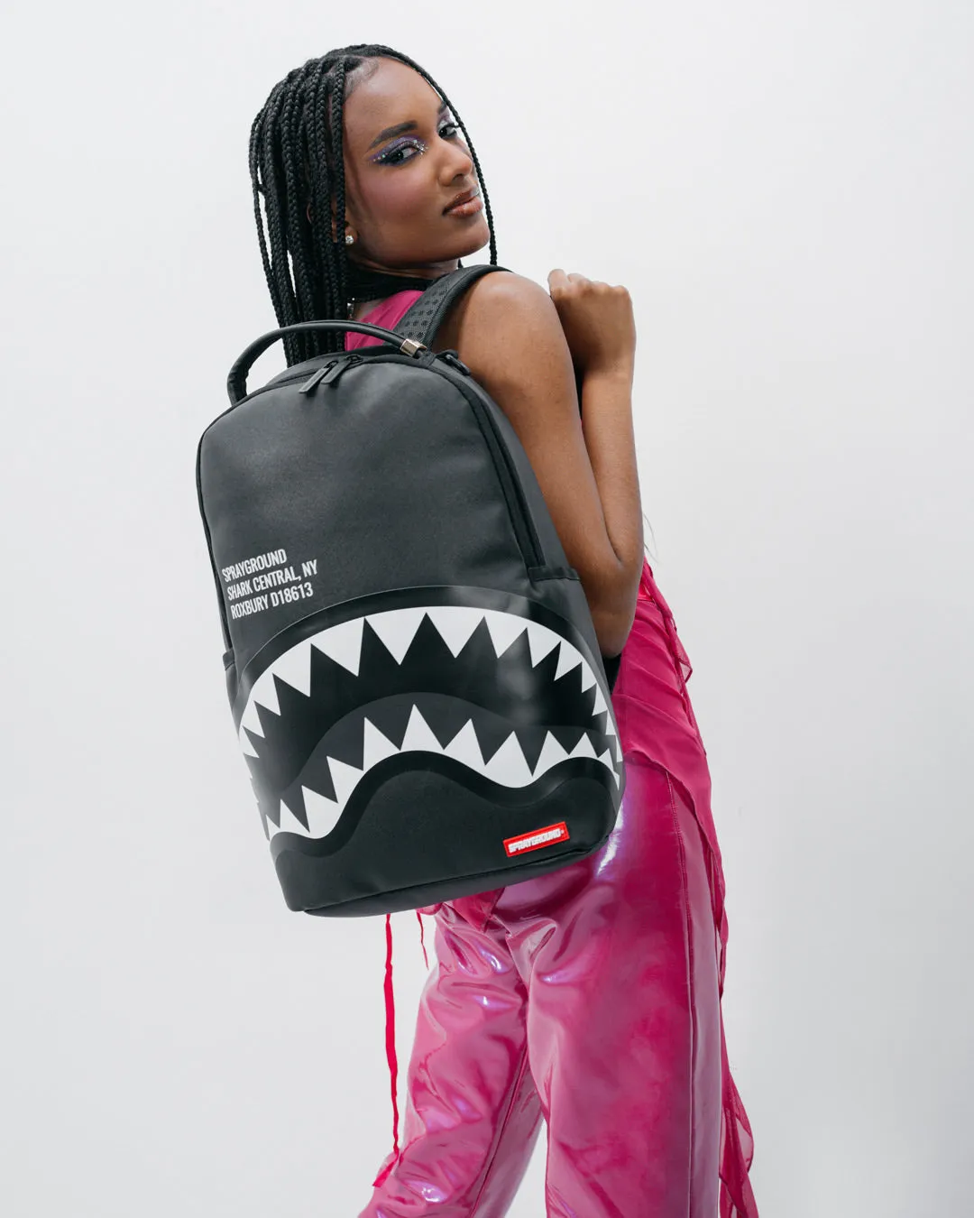 SHARK CENTRAL BLK/GRAY BACKPACK (DLXV) sold by Sprayground product image thumbnail 2