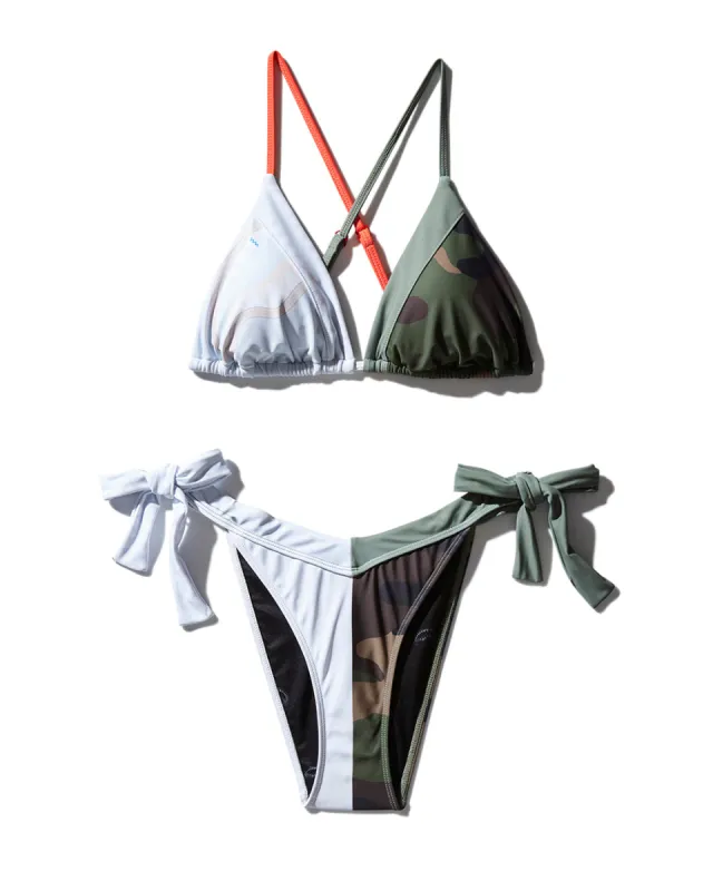SPLIT BITE CAMO BIKINI sold by Sprayground