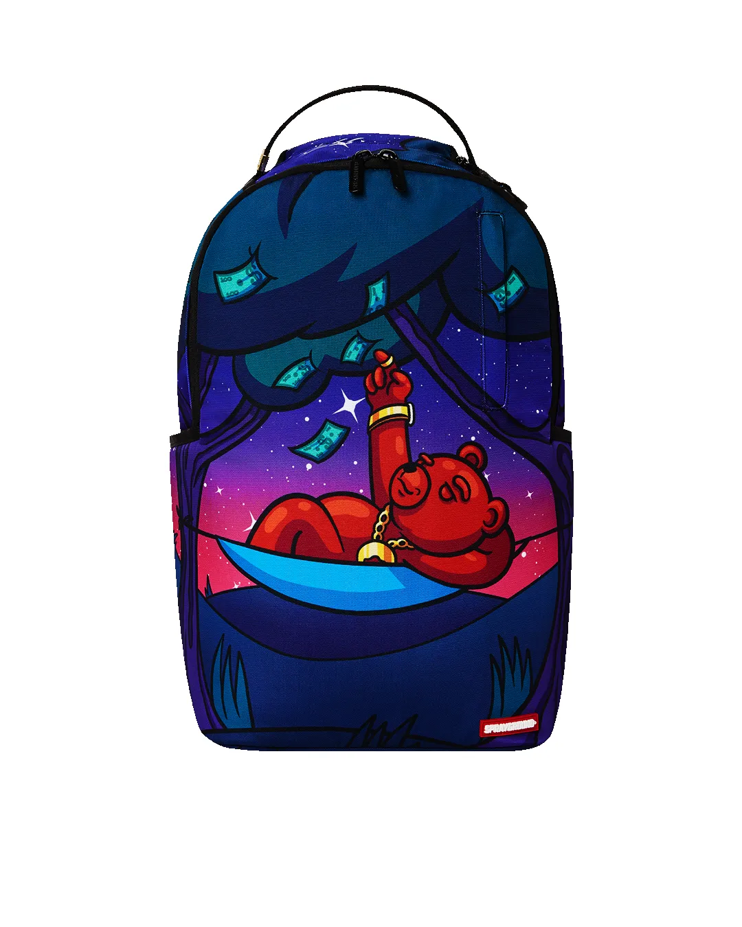 DIABLO JUST ANOTHER RELAXING NIGHT DLXSR BACKPACK sold by Sprayground