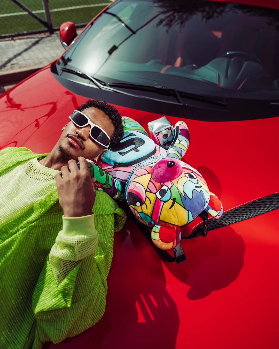 STEADY TRIPPIN MONEYBEAR TEDDYBEAR BACKPACK sold by Sprayground product image thumbnail 2