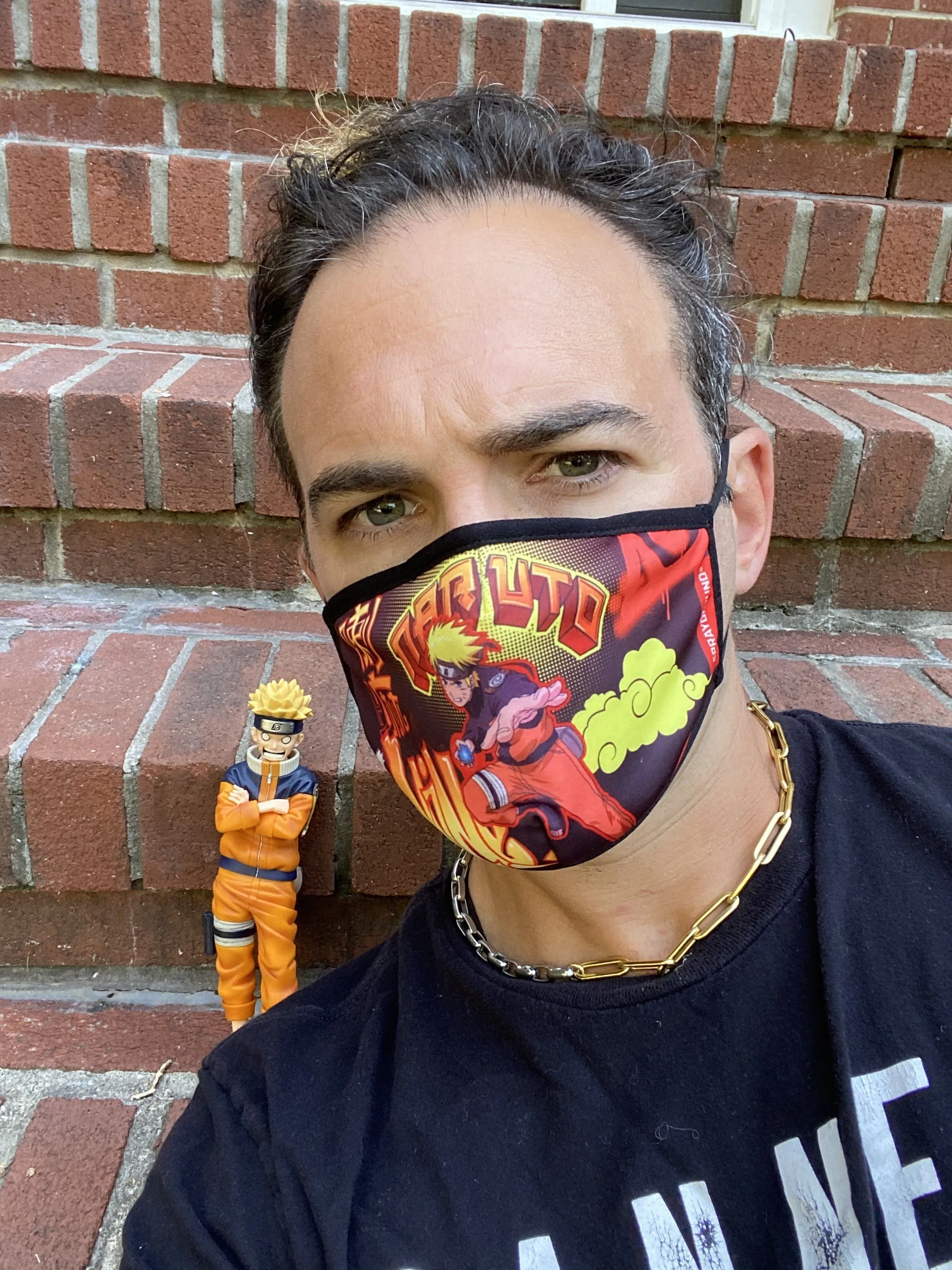 ADULT NARUTO ナルト FORM-FITTING FACE MASK sold by Sprayground product image thumbnail 3