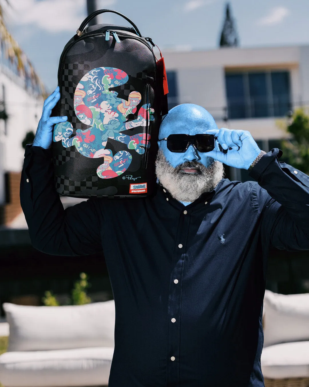 SMURFS WITHIN DLXSV BACKPACK sold by Sprayground product image thumbnail 4