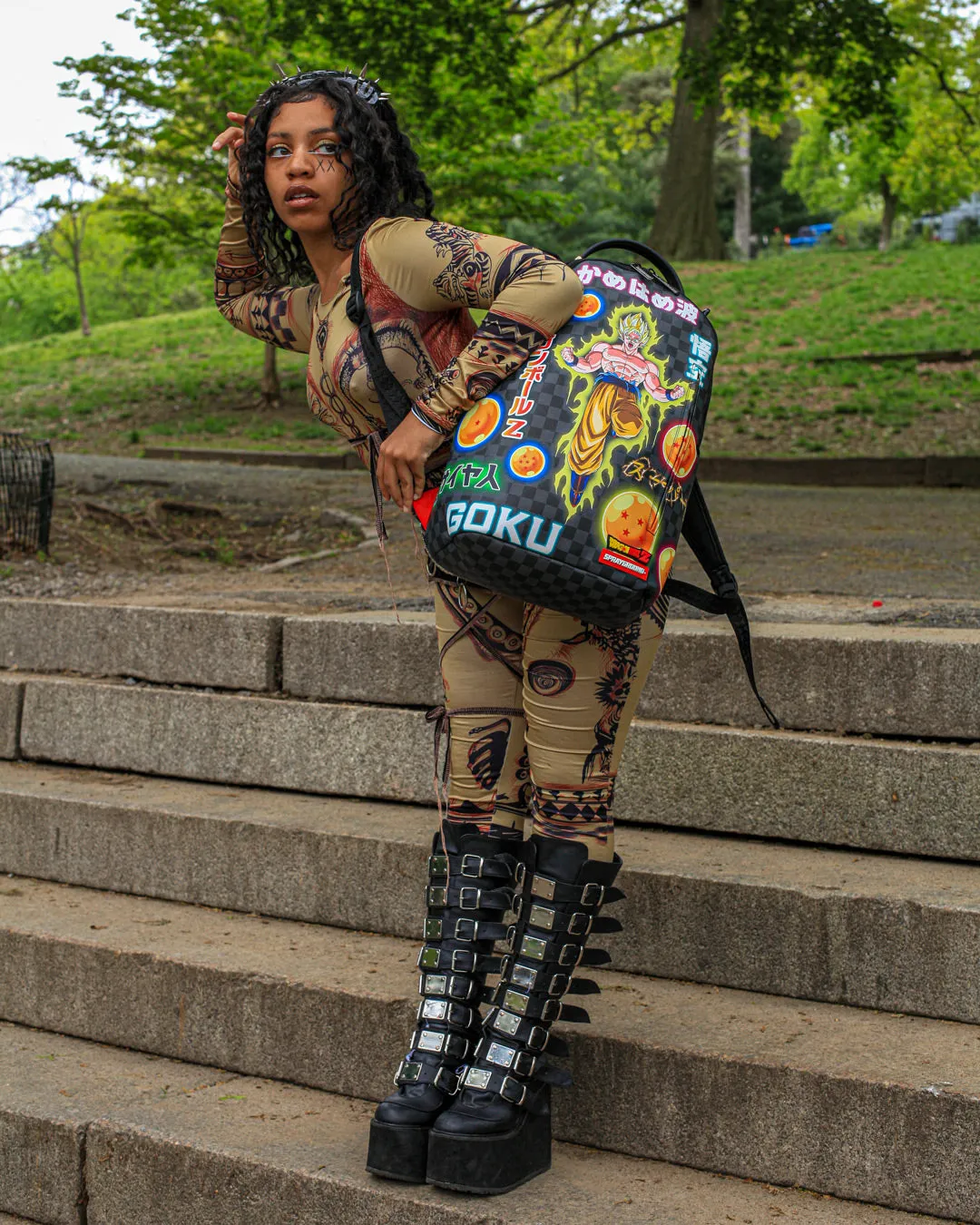 DRAGON BALL Z NEON TRIP BACKPACK (DLXV) sold by Sprayground product image thumbnail 4