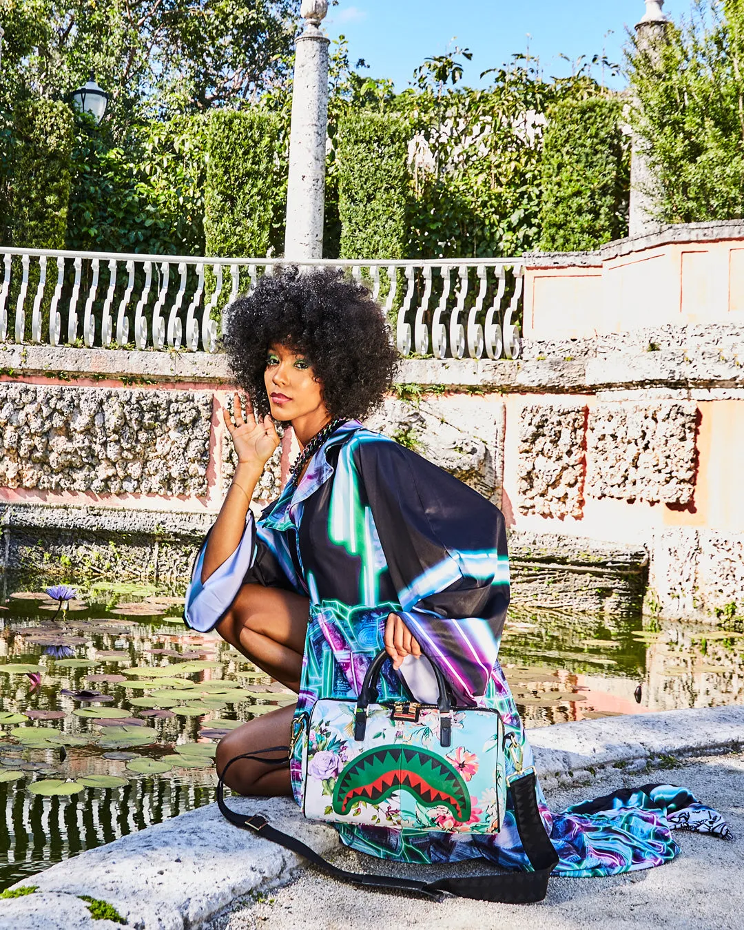 THE SANCTUARY MINI DUFFLE sold by Sprayground product image thumbnail 4