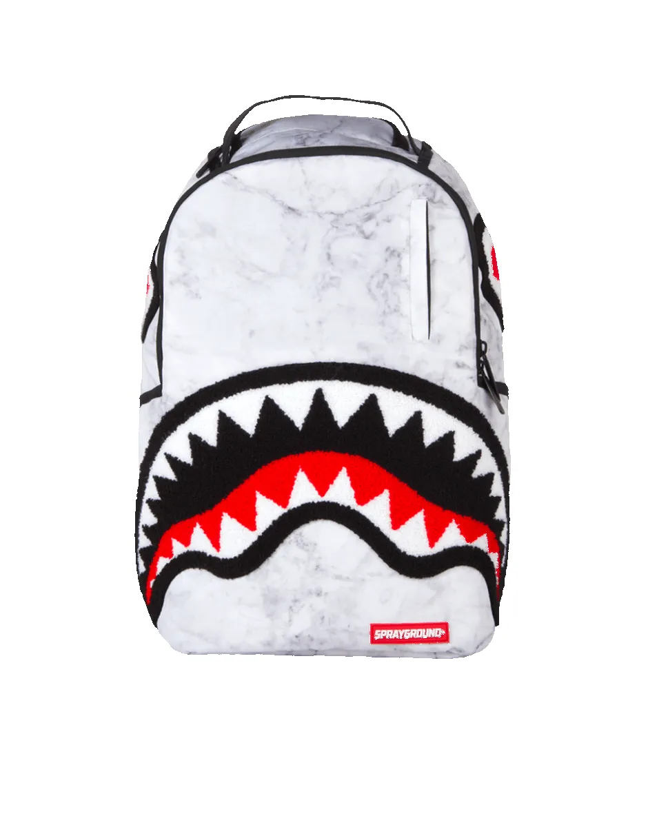 WHITE MARBLE BACKPACK sold by Sprayground