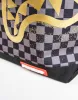 SHARKS IN PARIS GOLD STENCIL TOTE sold by Sprayground