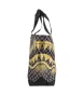 SHARKS IN PARIS GOLD STENCIL TOTE sold by Sprayground