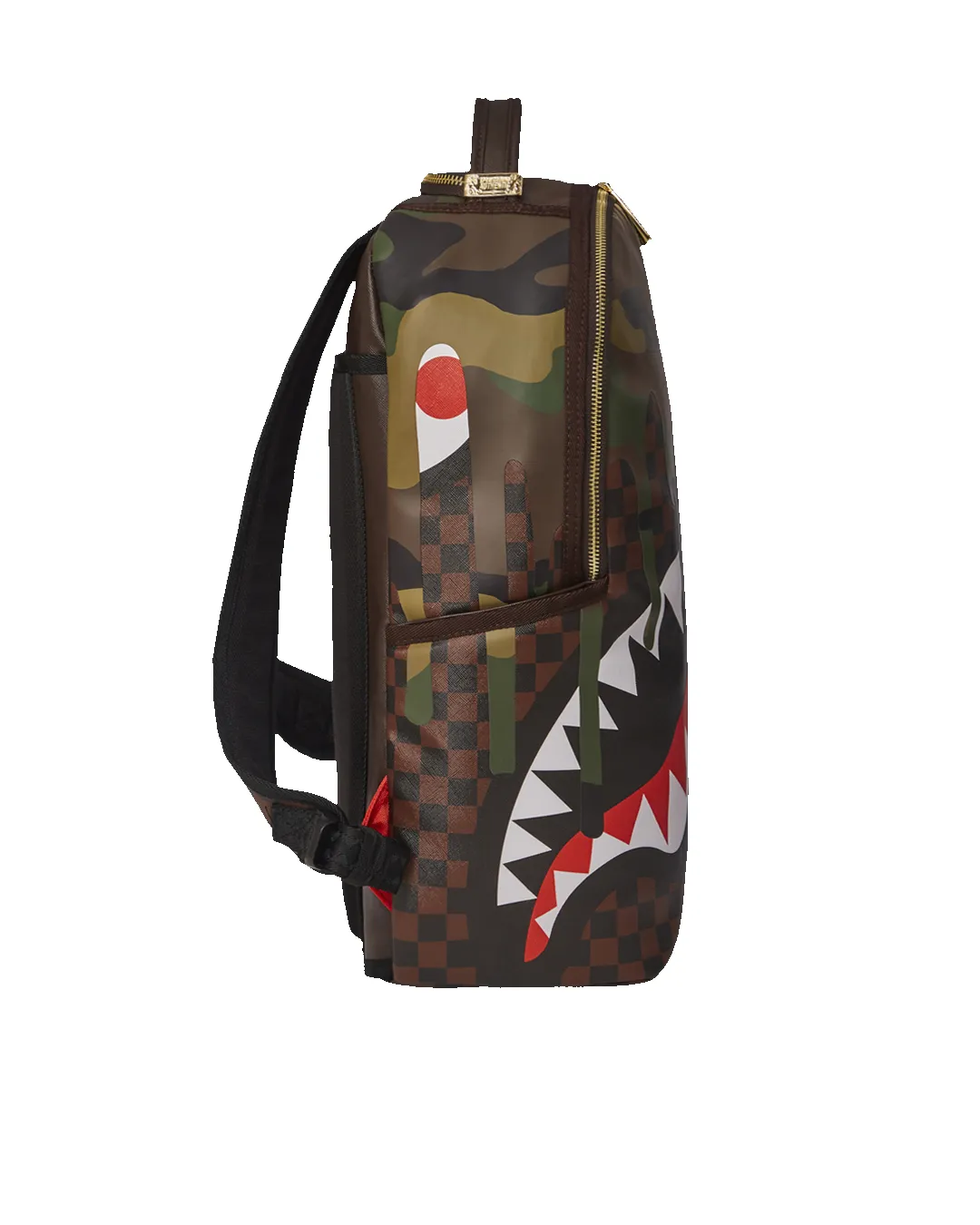 CAMO DRIP SHARKS IN PARIS BACKPACK (DLXV) sold by Sprayground product image thumbnail 5