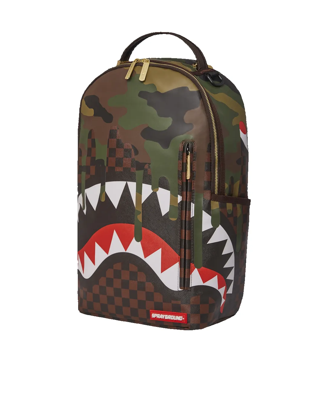 CAMO DRIP SHARKS IN PARIS BACKPACK (DLXV) sold by Sprayground product image thumbnail 3