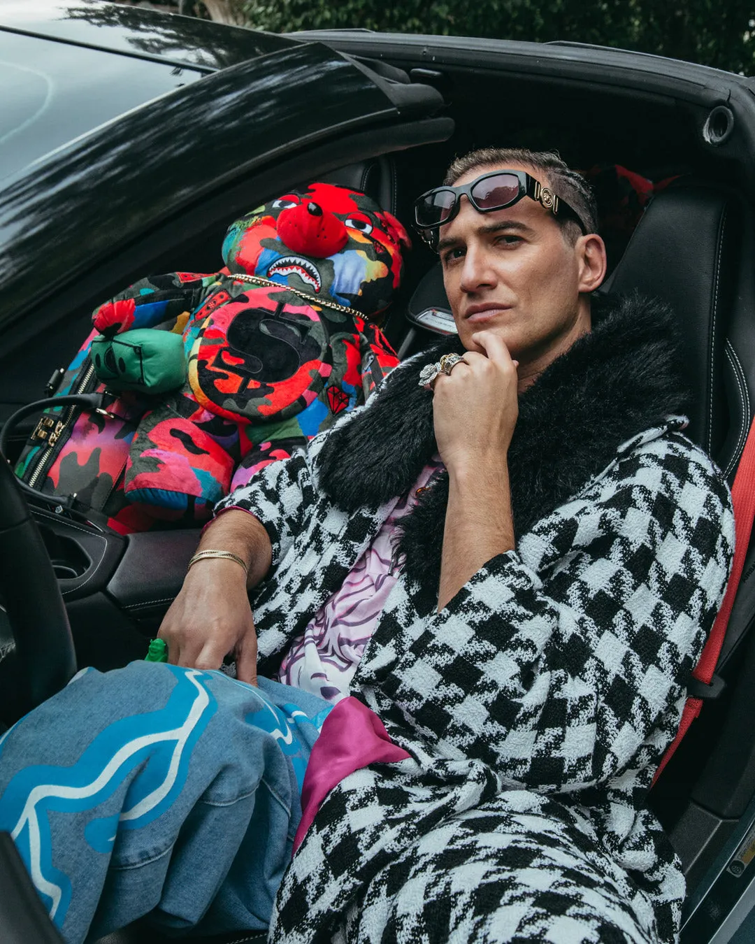 CAMOBURST MONEYBEAR TEDDYBEAR BACKPACK sold by Sprayground product image thumbnail 4