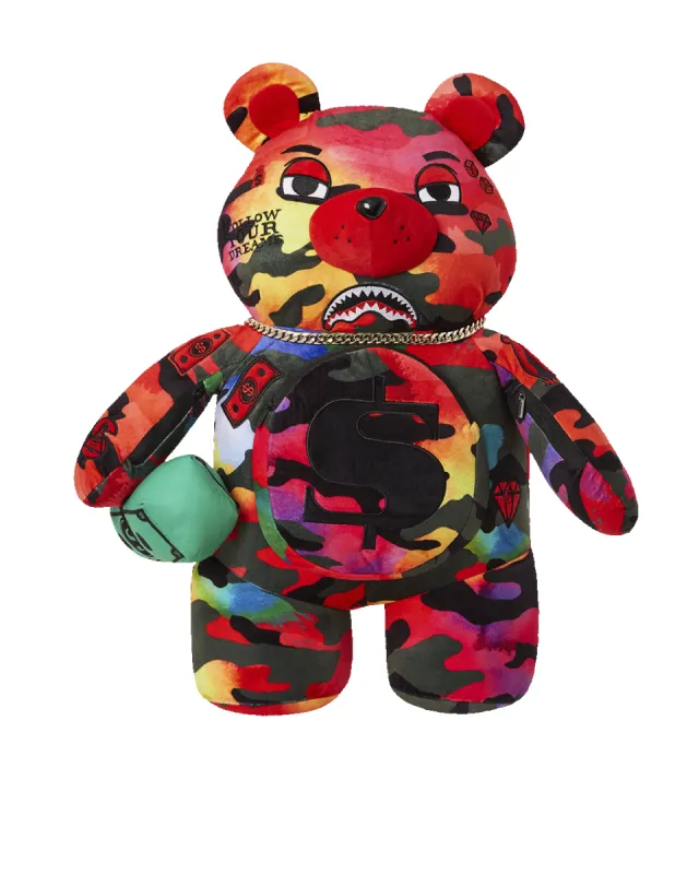 CAMOBURST MONEYBEAR TEDDYBEAR BACKPACK sold by Sprayground