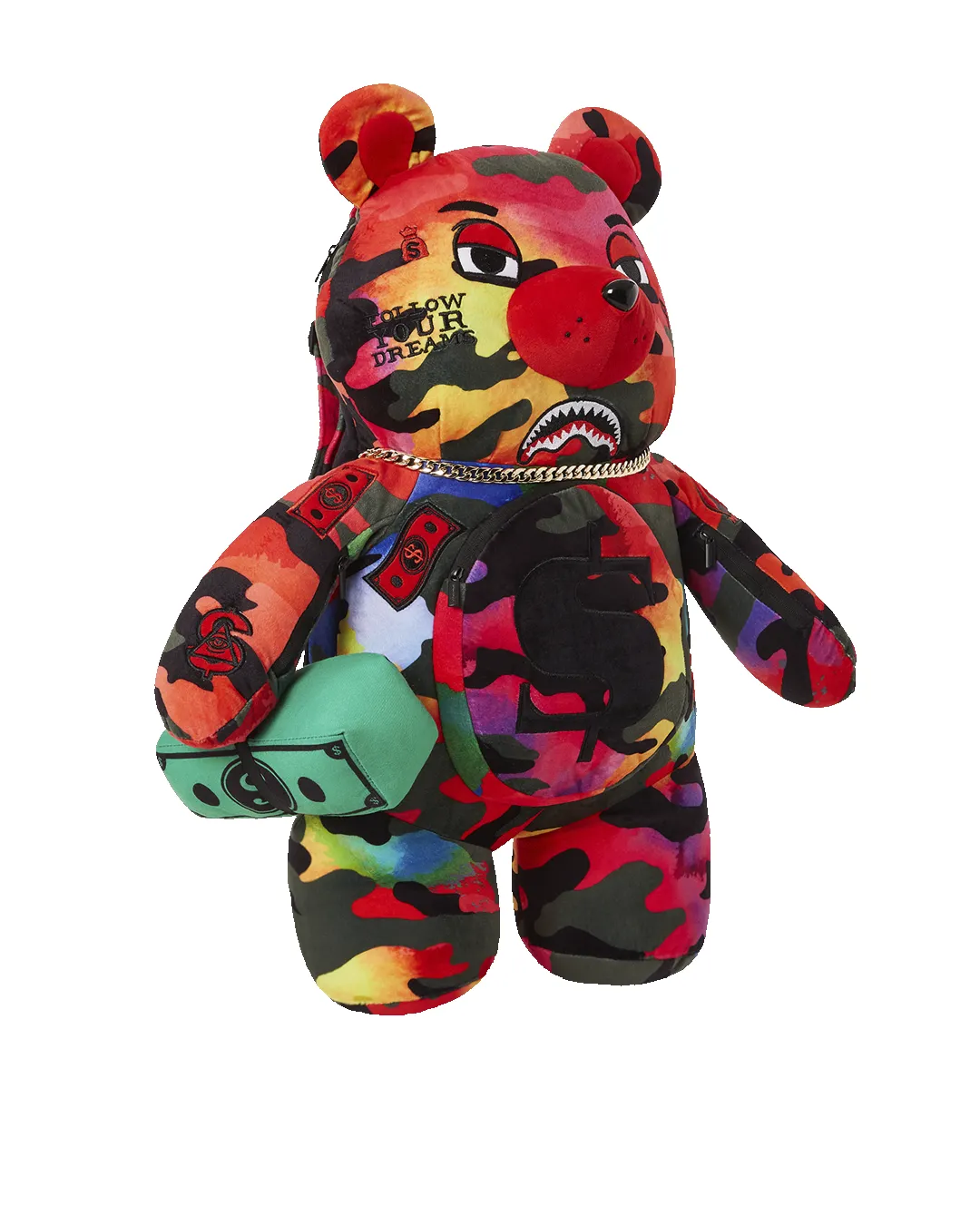 CAMOBURST MONEYBEAR TEDDYBEAR BACKPACK sold by Sprayground product image thumbnail 3
