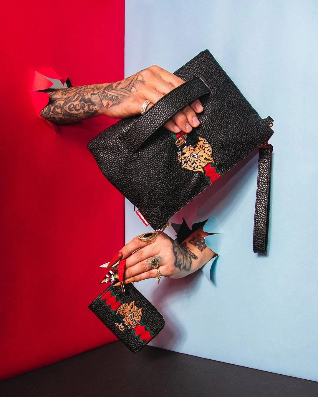 ITALIA DIVISO CROSSOVER CLUTCH sold by Sprayground product image thumbnail 3