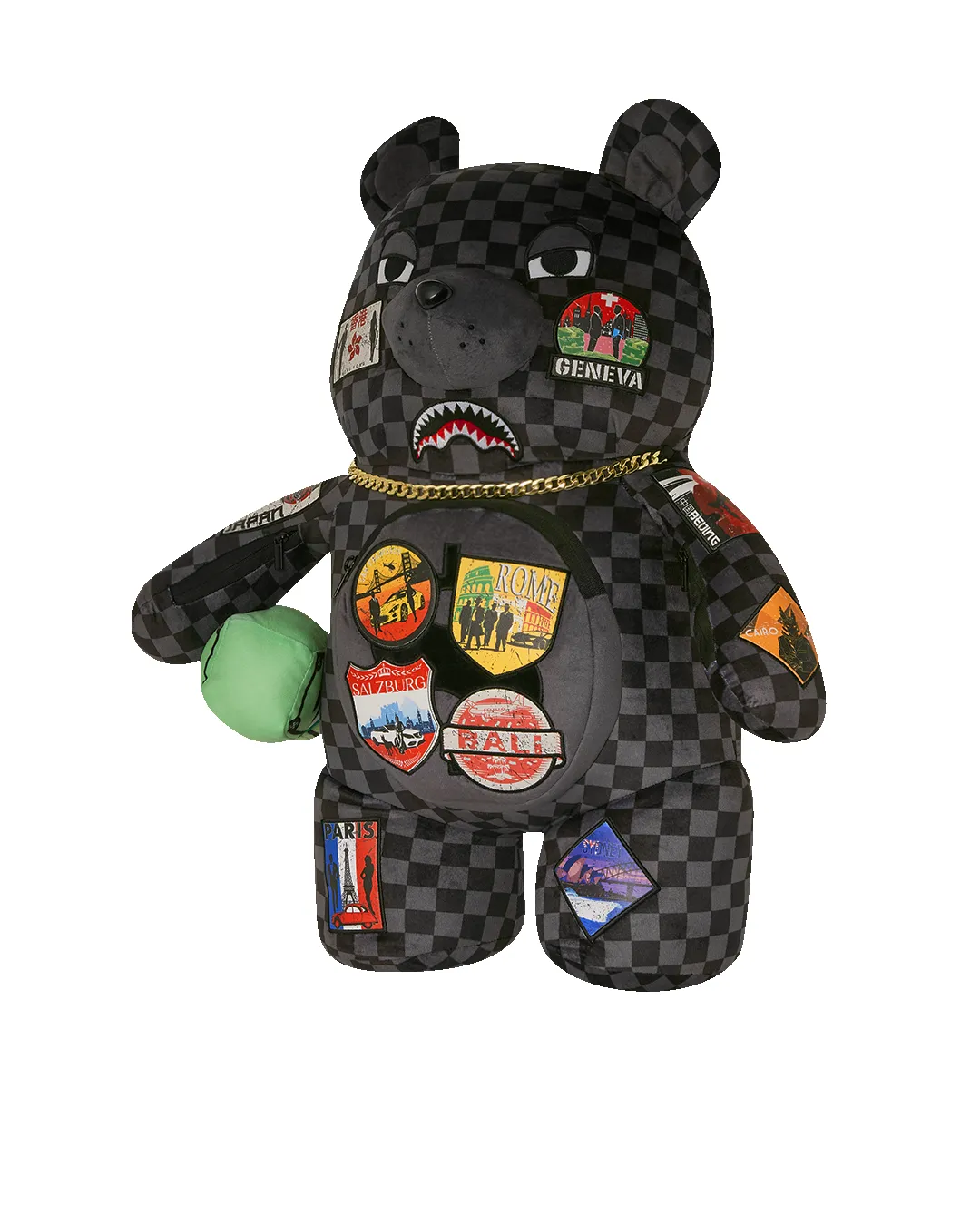 GLOBAL MOGUL UNLIMITED MILES MONEYBEAR TEDDYBEAR BACKPACK sold by Sprayground product image thumbnail 5