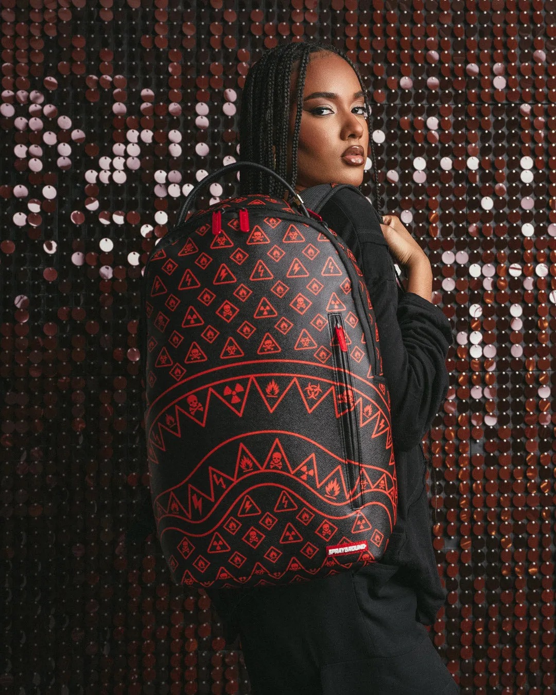 YOU BEEN WARNED BACKPACK (DLXV) sold by Sprayground product image thumbnail 2