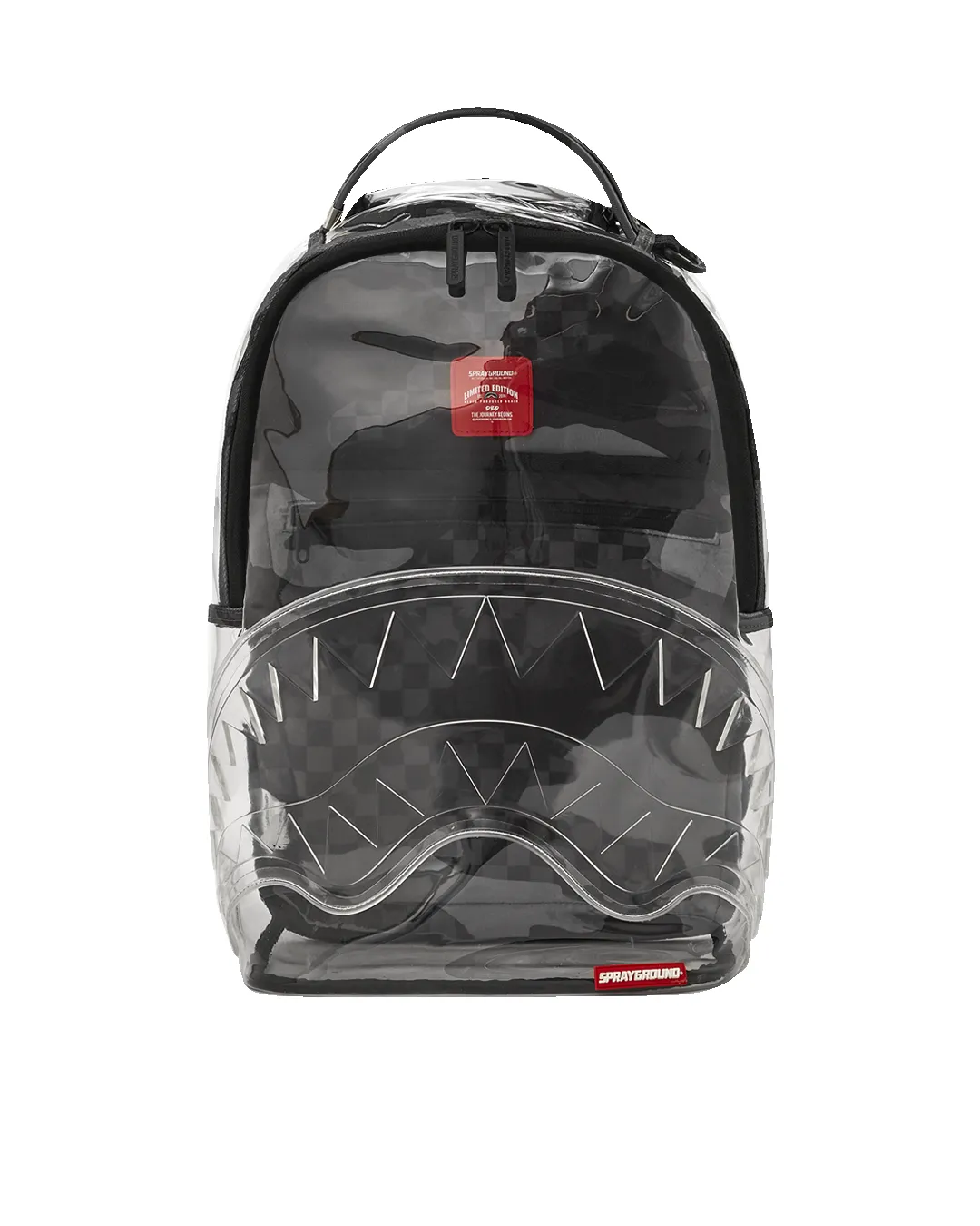 CLEAR AS NIGHT - CLEAR DLX BACKPACK sold by Sprayground