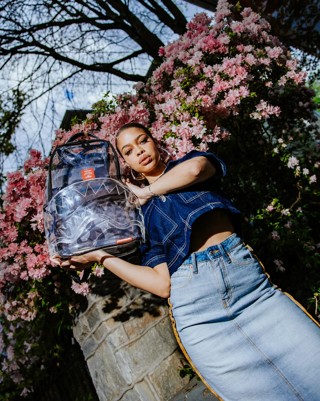 CLEAR AS NIGHT - CLEAR DLX BACKPACK sold by Sprayground product image thumbnail 4