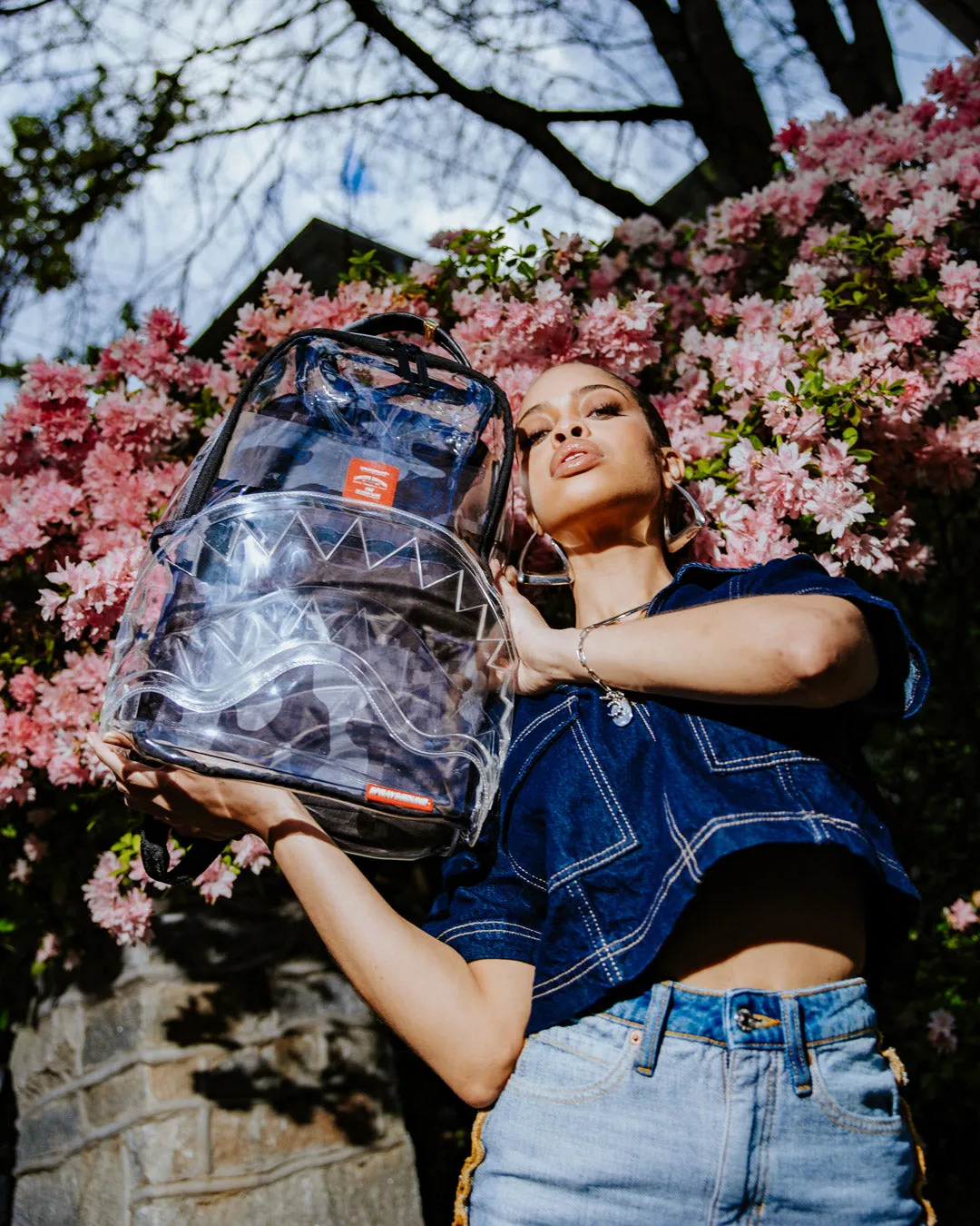 CLEAR AS NIGHT - CLEAR DLX BACKPACK sold by Sprayground product image thumbnail 2