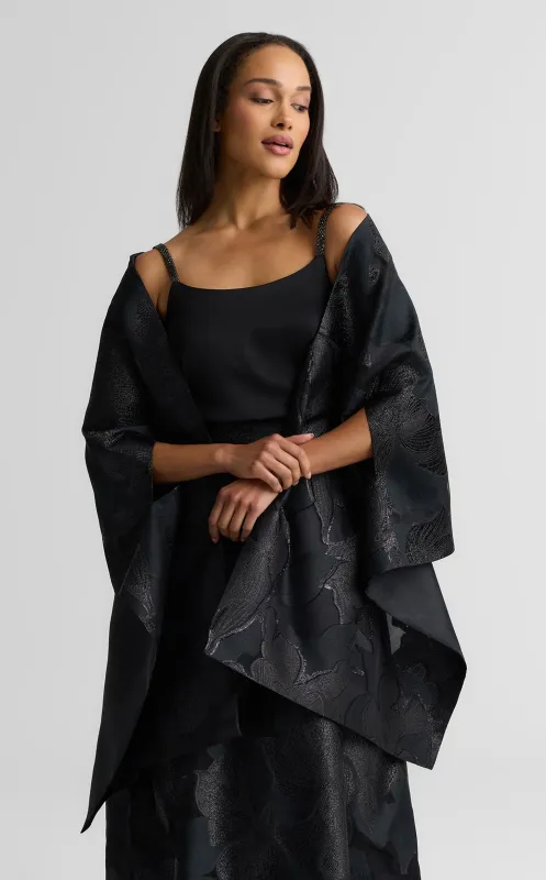 Georgia Wrap In Floral Organza sold by St. John