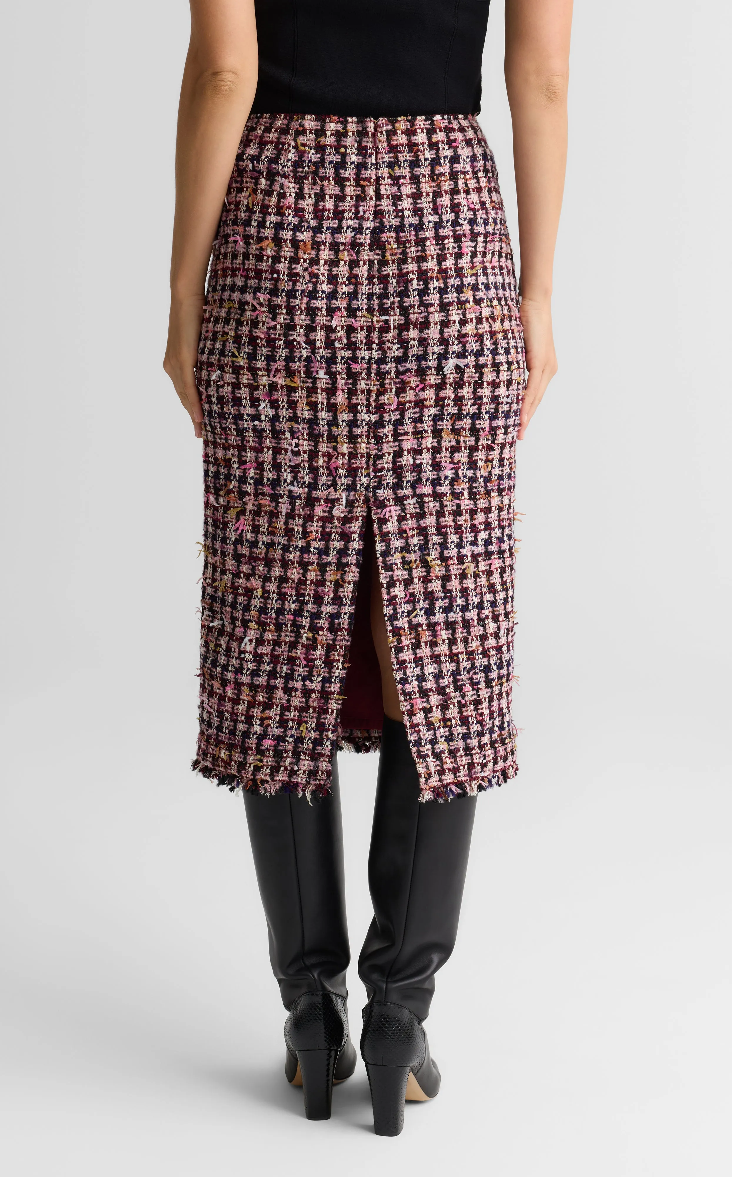Margot Skirt In Lachman Tweed sold by St. John product image thumbnail 3