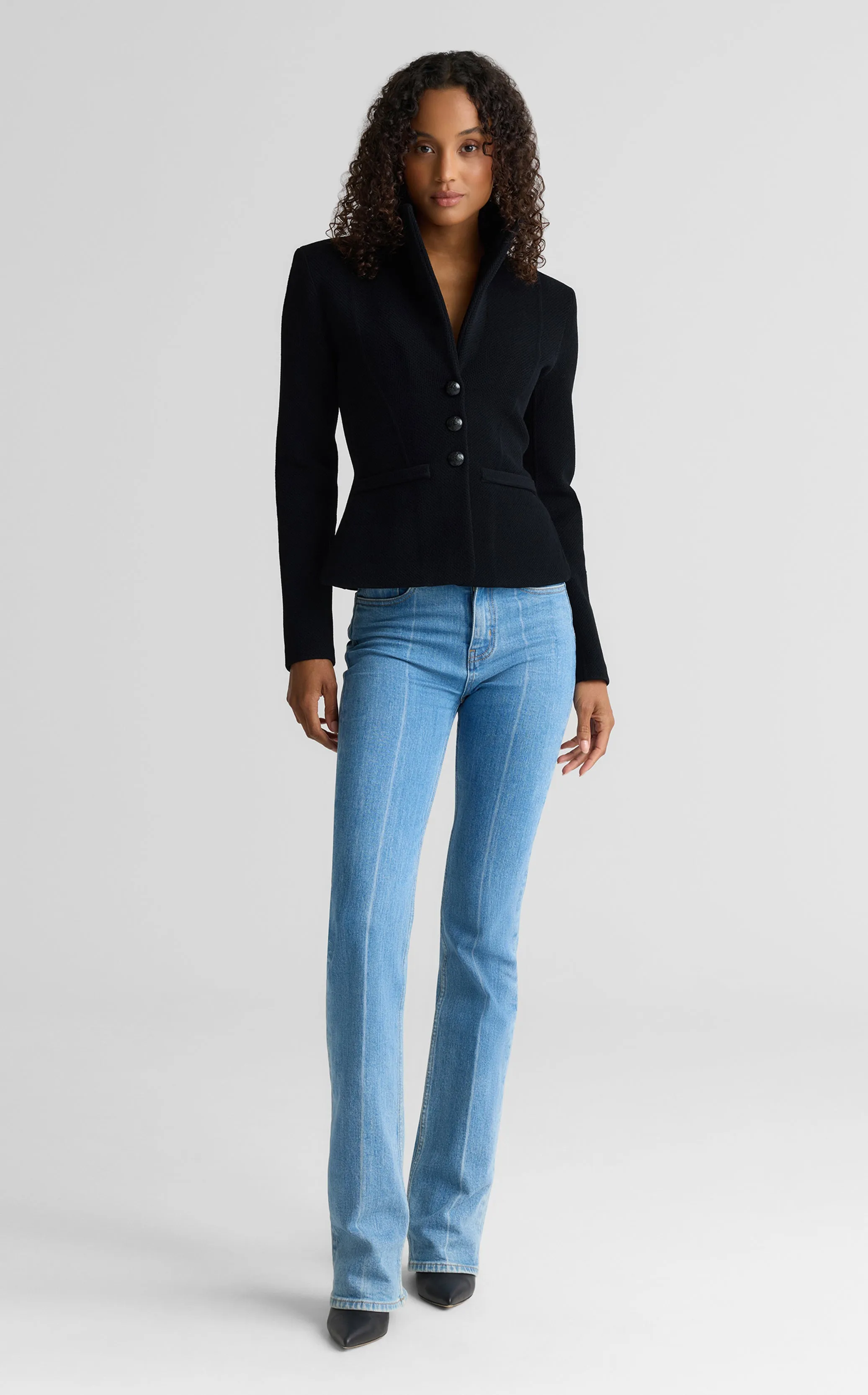 Marie Jacket In Venezia Knit sold by St. John