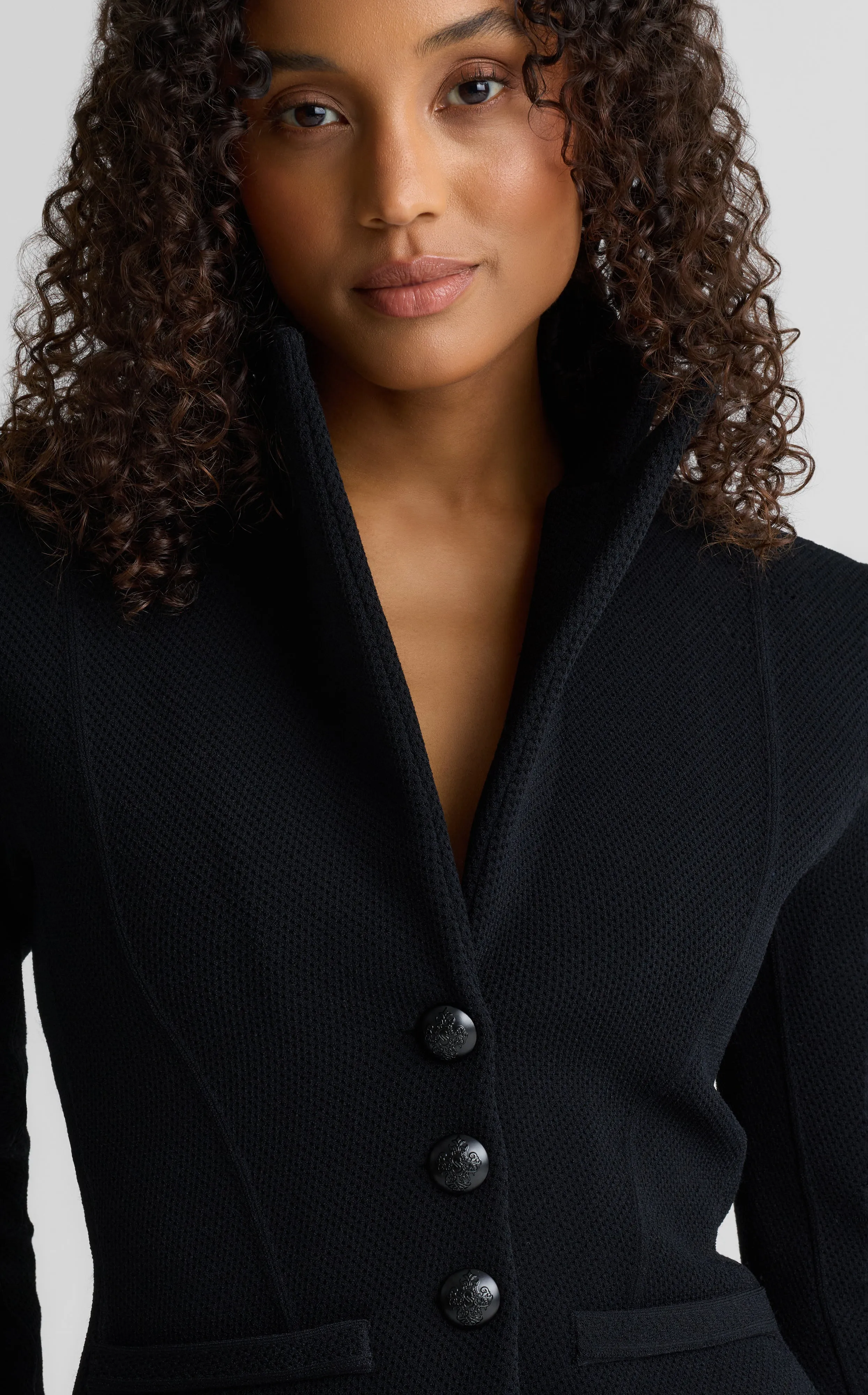 Marie Jacket In Venezia Knit sold by St. John product image thumbnail 4