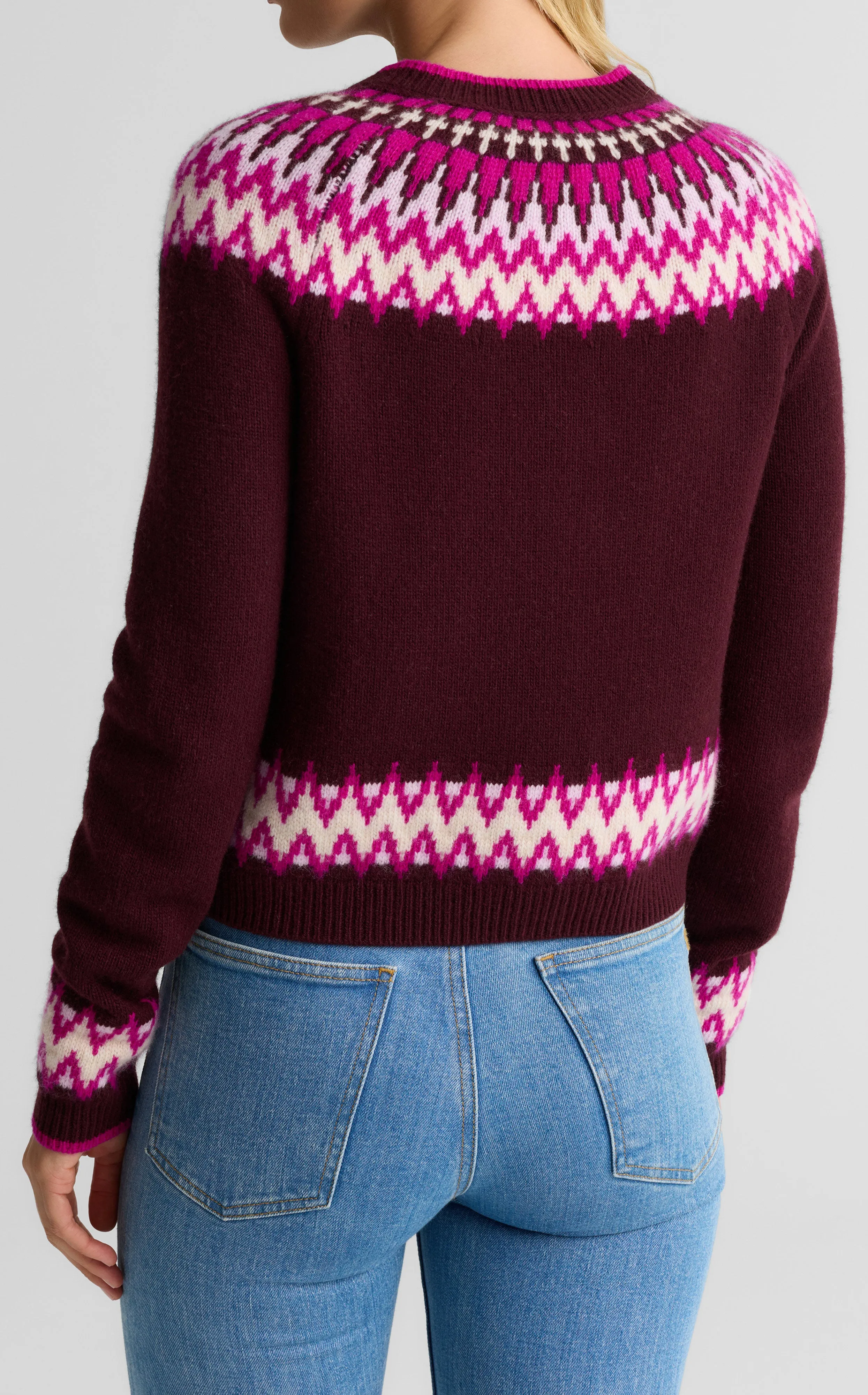 Sally Cardigan In Cashmere Blend sold by St. John product image thumbnail 3
