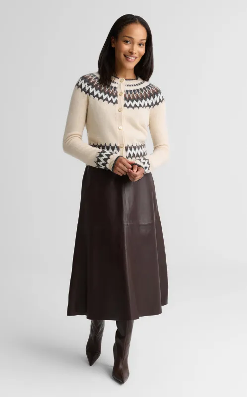 Sally Cardigan In Cashmere Blend sold by St. John