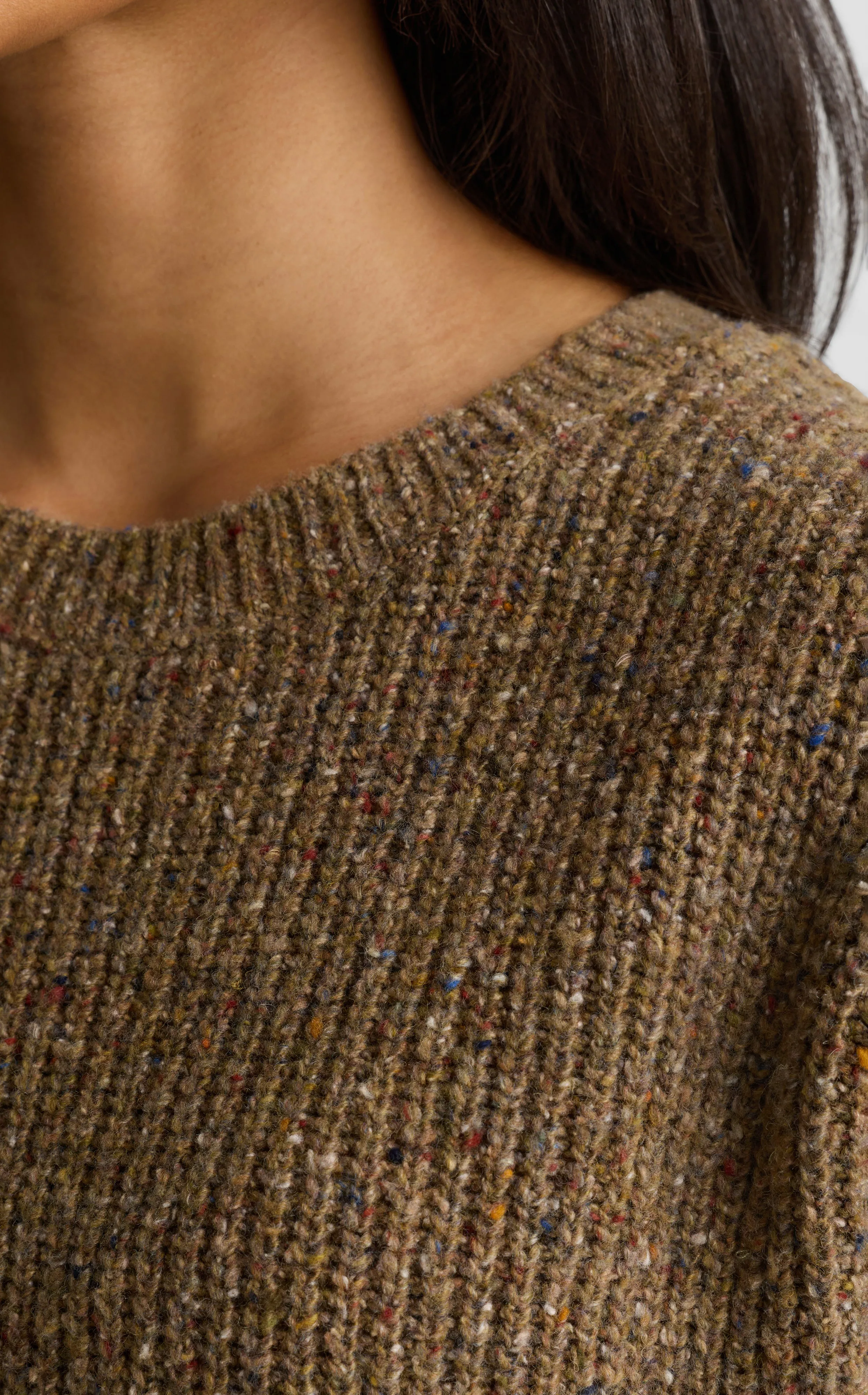 Patty Sweater In Donegal Knit sold by St. John product image thumbnail 4