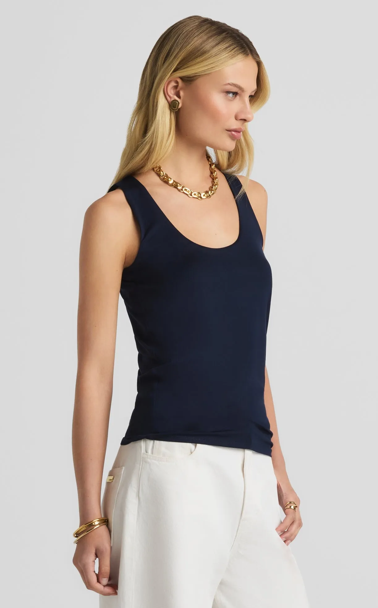 Polished Jersey Tank sold by St. John product image thumbnail 4