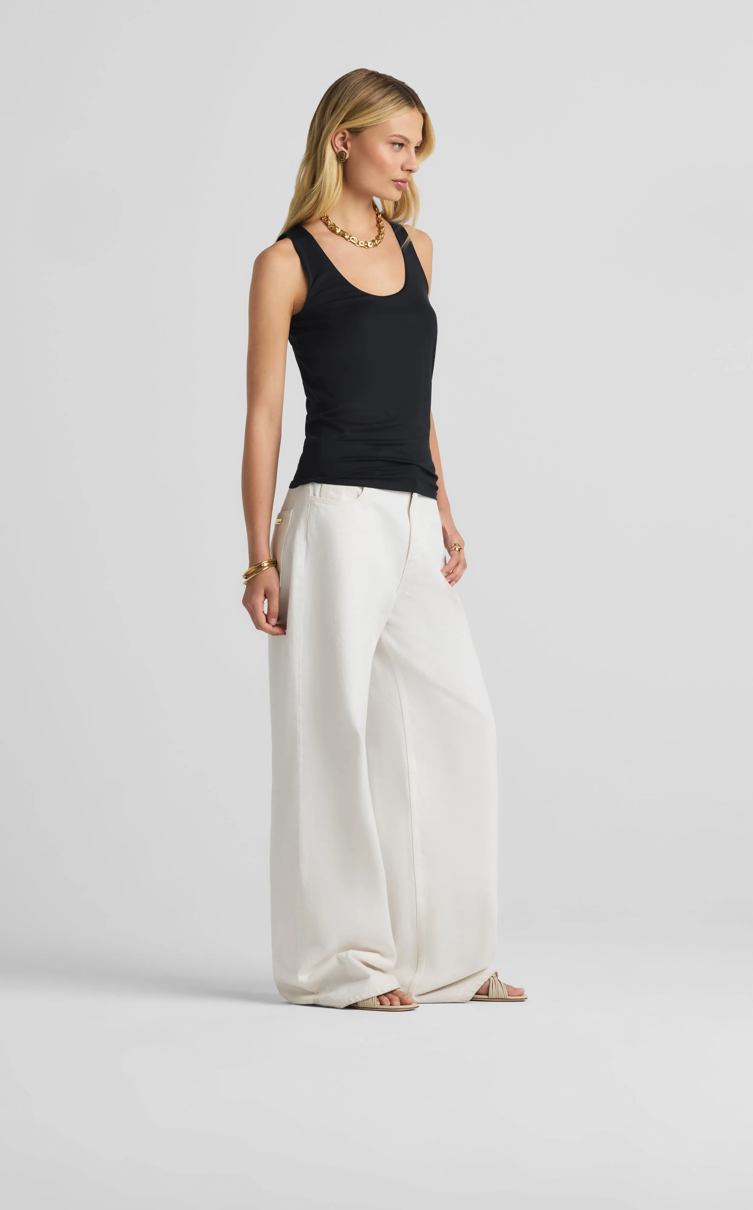 Polished Jersey Tank sold by St. John product image thumbnail 5